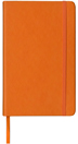 signature sewn notebook orange